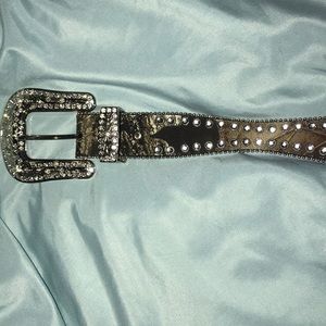 Camouflage Sequined Country Style Belt